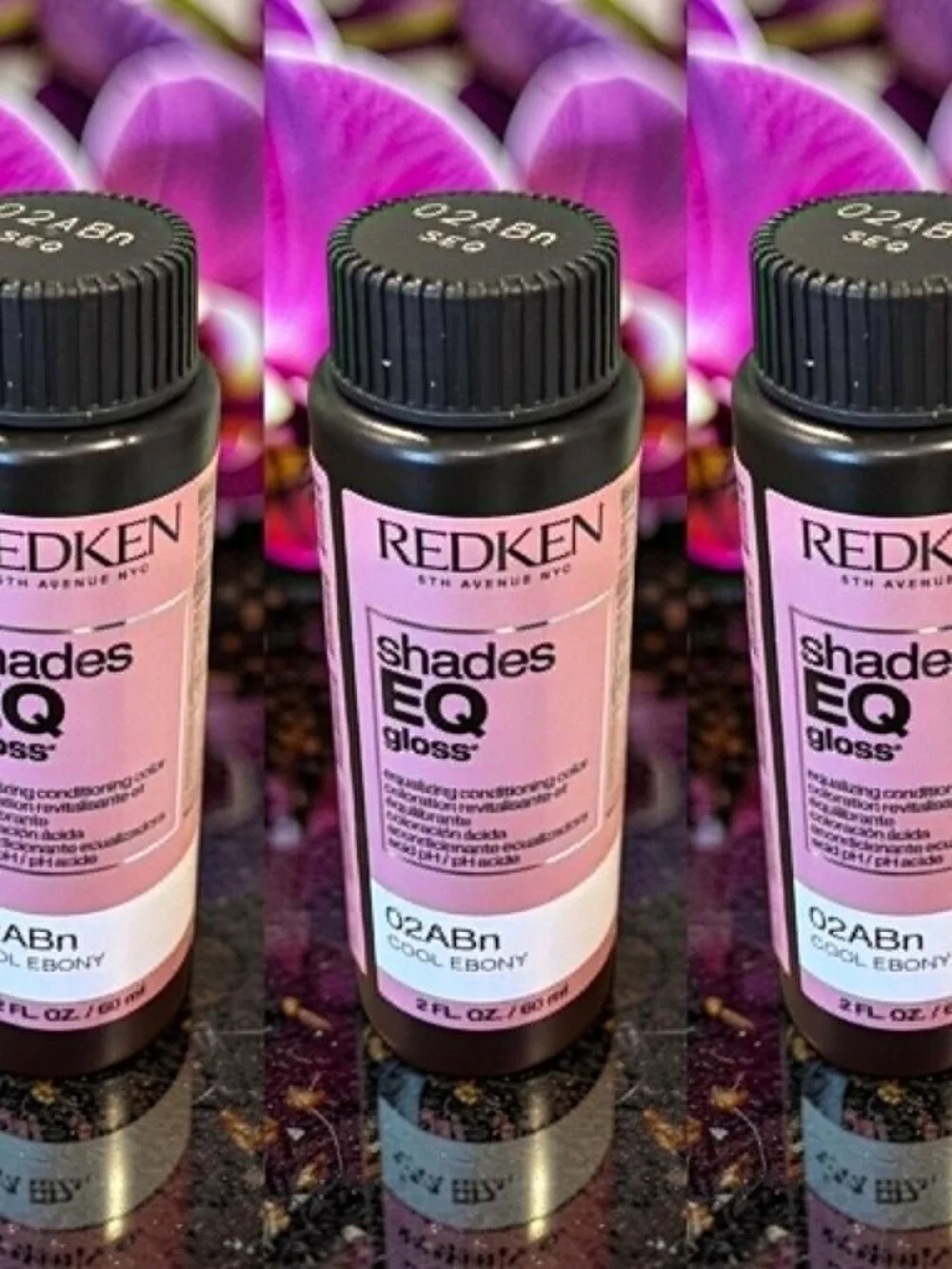 Redken Shade EQ Gloss 02ABn Cool Ebony 2 oz 02ABn Cool Ebony_ 3 units